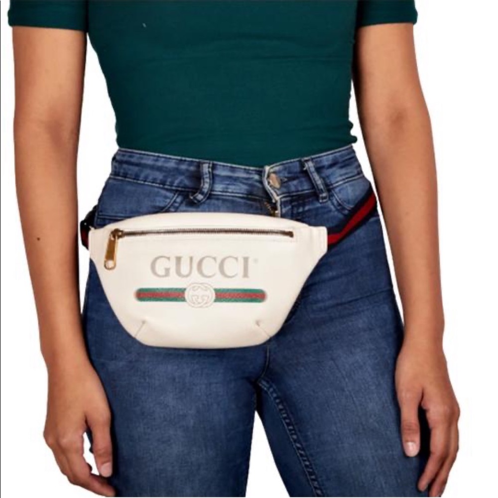 Gucci limited Unisex's print belt bag/crossbody bag size 95